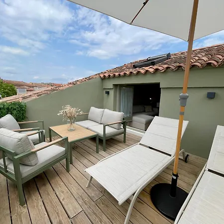 Apartman Coeur De - 2 - Terrasse - Parking Saint-Tropez